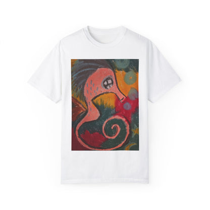 Unisex Garment-Dyed T-shirt -seahorse